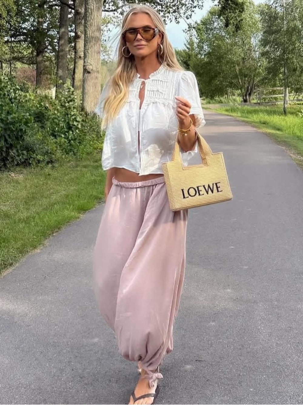 Zara NWT Lyocell Balloon Harem Pants Blush Pink 2183/243